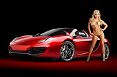WMN 03 RK0319 01
2013 McLaren MP4-12C Spider Red 3/4 Front View In Studio With Swimsuit Model